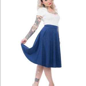 NWT Steady swing skirt in Royal Blue